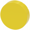 Button, raised, yellow, for pushbutton. 3SU19000FS300AA0