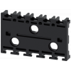 Floor mounting adapter black for modules for floor mounting without screws. 3SU19000JG100AA0