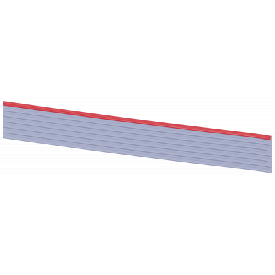 Ribbon cable, 7 cores, length 10 m. 3SU19000KP800AA0