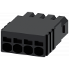 Connector for communication module, 4-pole, spring-type terminal. 3SU19000KS100AA0