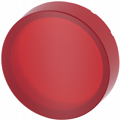 Button, raised, red, for illuminated pushbutton. 3SU19010FS200AA0