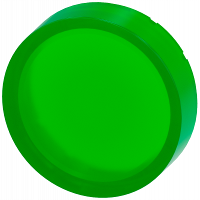 Button, raised, green, for illuminated pushbutton. 3SU19010FS400AA0