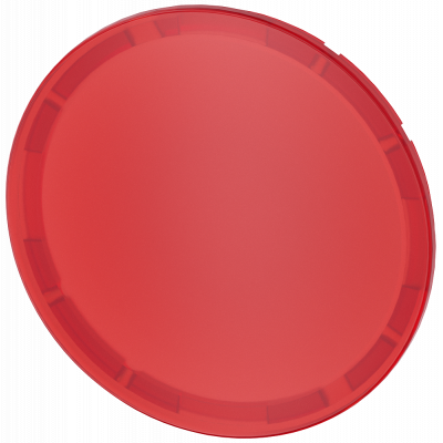 Button, red, for illuminated pushbutton. 3SU19010FT200AA0