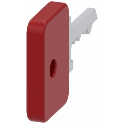 Key for O.M.R. key-operated switch, red. 3SU19500FK200AA0