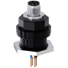 Adapter ASI M12 connector, 4-pole for M25 cable entry. 3SU19500HD100AA0