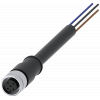 Connection cable with M12 socket 5-pole, 3SE51/52 with M12 connector 5-pole. 3SX56013SB55