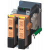 Contactor size 4, 2-pole, DC-3 and 5, 75 A at 750 V auxiliary contacts 21 (2 NO + 1 NC). 3TC48170LB4