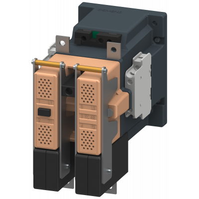 Contactor size 4, 2-pole DC-4, rated operational current 75 A auxiliary switch 22 (2 NO + 2 NC). 3TC48175KB4