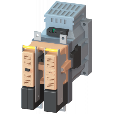 Contactor size 12, 2-pole DC-3 and 5, 400 A auxiliary switch 22 (2 NO + 2 NC) AC operation, 220 V DC. 3TC56170AM4