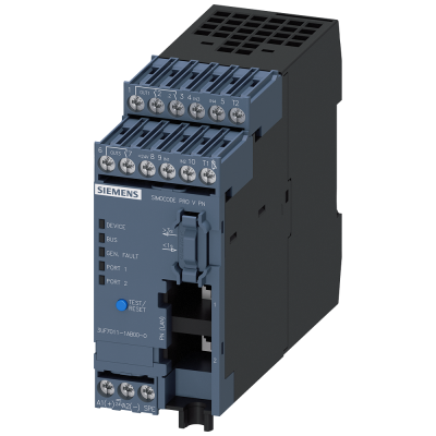 Basic unit 3 SIMOCODE pro V PN Ethernet/PROFINET IO, OPC UA server/web server. 3UF70111AB000