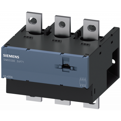 Current measuring module set current 63...630 A width 145 mm busbar connection. 3UF71041BA000