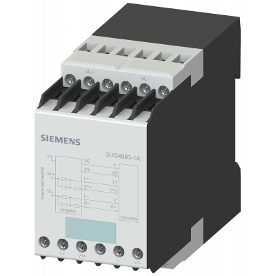 Voltage reducer module for insulation monitoring relay 3UG4583 for expanding the. 3UG49831A