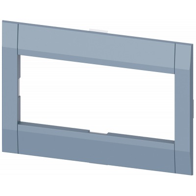 Cover frame 101.6x 45.65mm (WxH), accessories for: Circuit breakers, 4-pole without .. 3VA90340SB10