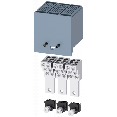 Distribution wire connector, 6 cables, 3 units, accessories for: 3VA1 100/160.. 3VA91130JF60