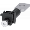 Rear connection stud flat, short, 1 unit, accessories for: 3VA4/5 125.. 3VA91310QE10