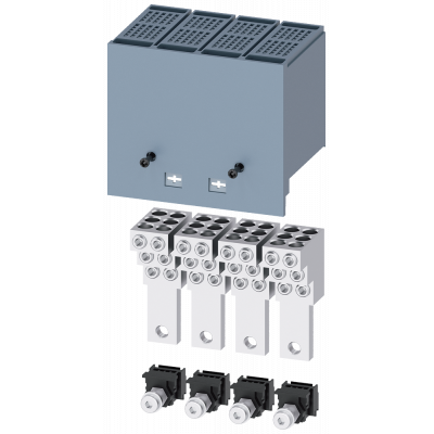 Distribution wire connector, 6 cables, 4 units, accessories for: Plug-in/draw-out unit.. 3VA91540JF60