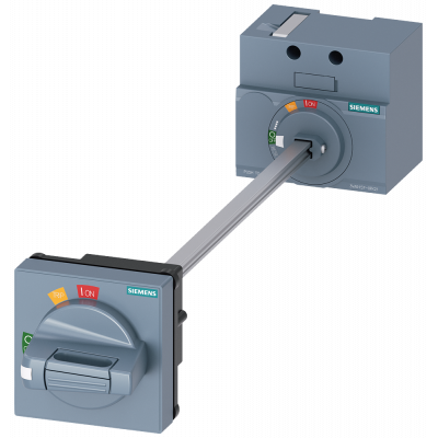 Door mounted rotary operator standard IEC IP65 with door interlock, accessories for: 3V.. 3VA91570FK21