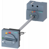 Door mounted rotary operator standard IEC IP65 with door interlock illum. kit.. 3VA91570FK23