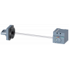 Side wall-mounted rotary operator standard IEC IP65 accessory for: 3VA1 100/160.. 3VA91570PK11