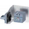 Side wall mounted rotary operator standard IEC IP65 with mounting bracket, accessories for: 3VA1 .. 3VA91570PK51