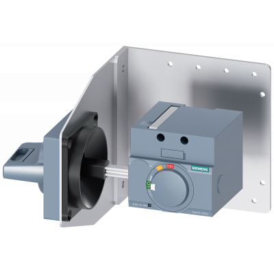 Side wall mounted rotary operator standard IEC IP65 with mounting bracket, accessories for: 3VA1 .. 3VA91570PK51