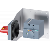 Side wall mounted rotary operator emerg. off IEC IP65 with mounting bracket, accessories for: 3VA1 1.. 3VA91570PK55