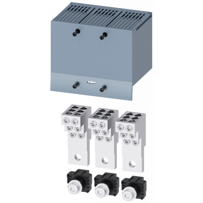 Distribution wire connector, 6 cables, 3 units, accessories for: 3VA2 100/160/250.. 3VA92230JF60