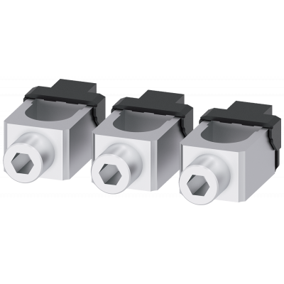 Wire connector, 3 units, accessories for: 3VA6 150/250.. 3VA92430JB12