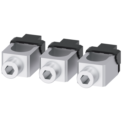 Wire connector CU, 3 units, accessories for: 3VA6 150/250.. 3VA92430JD12