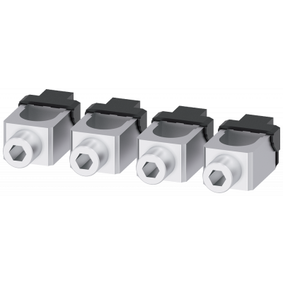 Wire connector, 4 units, accessories for: 3VA6 150/250.. 3VA92440JB12