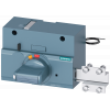 Front rotary operator standard with door interlock IEC IP30/40 24V DC illum. kit.. 3VA92570EK23