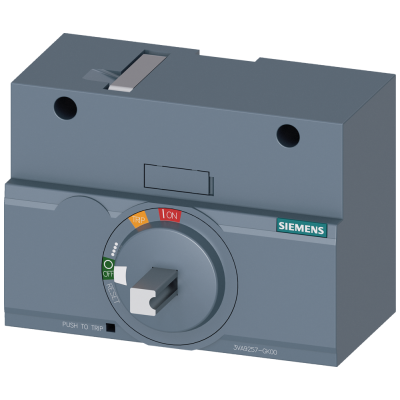 Rotary operating mechanism with shaft stub for RETROFIT 8UC, accessory for: 3VA1250.. 3VA92570GK00