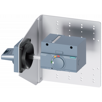 Side wall-mounted rotary operator standard IEC IP65 with mounting bracket accessory for: 3VA1250.. 3VA92570PK51