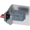 Side wall mounted rotary operator emerg. stop IEC IP65 with mounting bracket, 24V DC illumin.. 3VA92570PK57