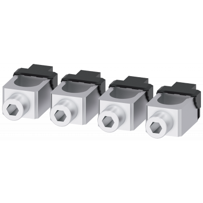 Wire connector, 4 units, accessories for: 3VA2 100/160/250.. 3VA92640JB12