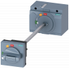 Door mounted rotary operator standard IEC IP65 with door interlock, accessories for: 3V.. 3VA92670FK21