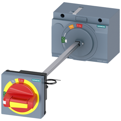 Door mounted rotary operator emerg. off IEC IP65 with door interlock illum. kit.. 3VA92670FK27