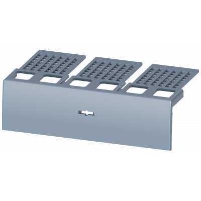 Terminal cover, 3-pole 1 unit, accessories for: 3VA6 150/250 3VA5 250 plug-in/draw-out.. 3VA92710WD30