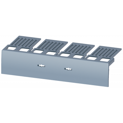 Terminal cover, 4-pole 1 unit, accessories for: 3VA6 150/250 3VA5 250 plug-in/draw-out.. 3VA92710WD40