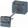 Door mounted rotary operator standard IEC IP65 with door interlock illum. kit.. 3VA92770FK23