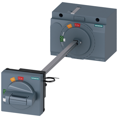 Door mounted rotary operator standard IEC IP65 with door interlock illum. kit.. 3VA92770FK23