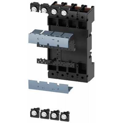 Plug-in unit, complete kit, accessories for: Circuit breakers, 4-pole 3VA2 400.. 3VA93240KP00