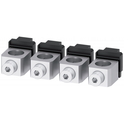 Wire connector, 4 units, accessories for: 3VA6 400/600.. 3VA93740JB13