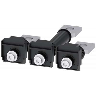 Rear connection stud flat, 3 units, accessories for: 3VA2 400/630.. 3VA94030QE00