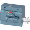 Front rotary operator standard with door interlock IEC IP30/40, accessories for: 3VA6 4.. 3VA94470EK21