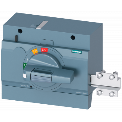 Front rotary operator standard with door interlock IEC IP30/40, accessories for: 3VA6 4.. 3VA94470EK21