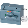 Front rotary operator standard with door interlock IEC IP30/40 24V DC illum. kit.. 3VA94470EK23