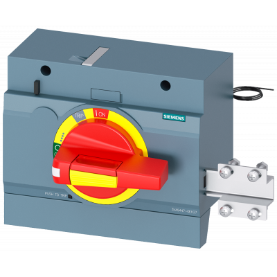 Front rotary operator emerg. off with door interlock IEC IP30/40 illumination kit 24V.. 3VA94470EK27