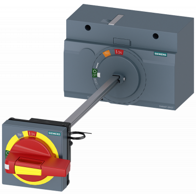 Door mounted rotary operator emerg. off NEMA type 1, 3R, 12 with door interlock illum.. 3VA94470FK37