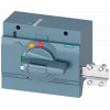 Front rotary operator standard with door interlock IEC IP30/40, accessories for: 3VA2 4.. 3VA94670EK21